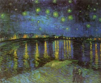 Vincent Van Gogh : Starry Night over the Rhone II